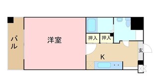 グランドサヴォイの物件間取画像